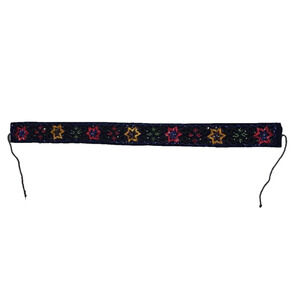 Blue‎ Embroidered beads handmade Belt A004402